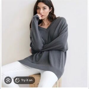 Jenni Kayne Charlie Vneck Sweater